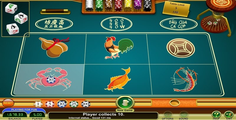Chia sẻ một vài mẹo hay chơi game Bầu Cua