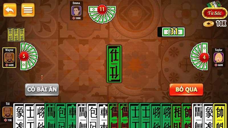 Luật lệ trong tựa game bài Tứ Sắc có nhiều điểm riêng biệt