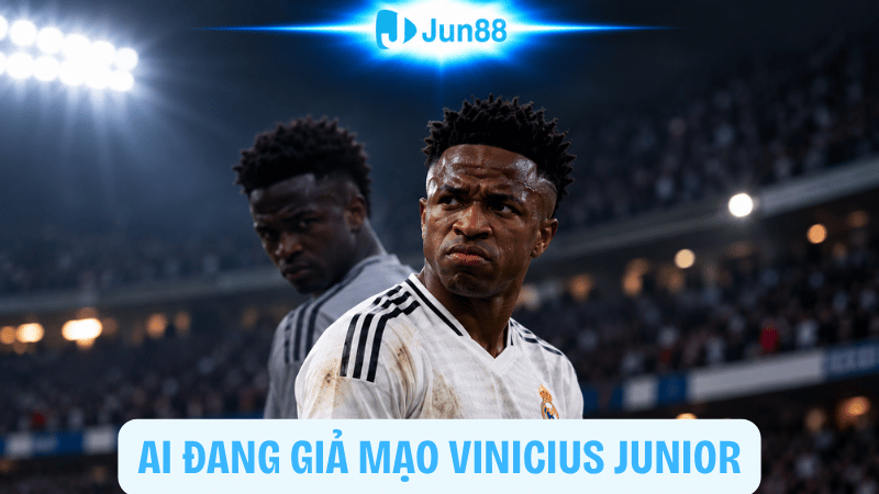 Ai đang giả mạo Vinicius Junior?
