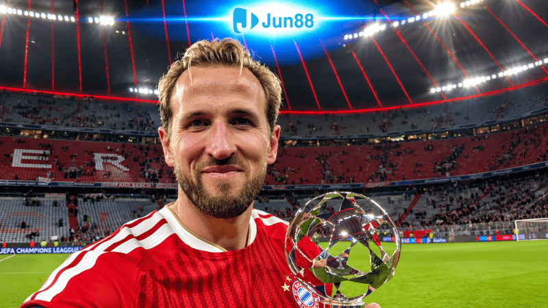Harry Kane nhận giải cầu thủ xuất sắc nhất trận đấu