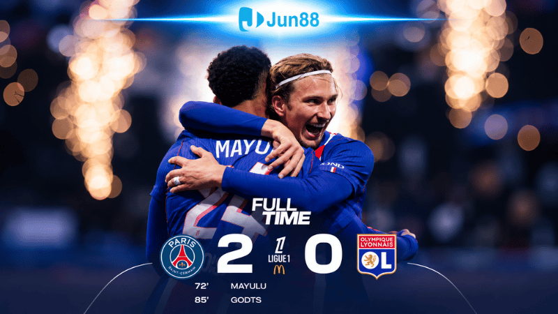 PSG vươn lên dẫn đầu Ligue 1 sau chiến thắng