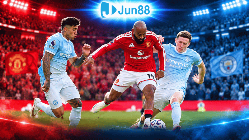 Cầu thủ Man City và MU trong các trận Ngoại hạng Anh.